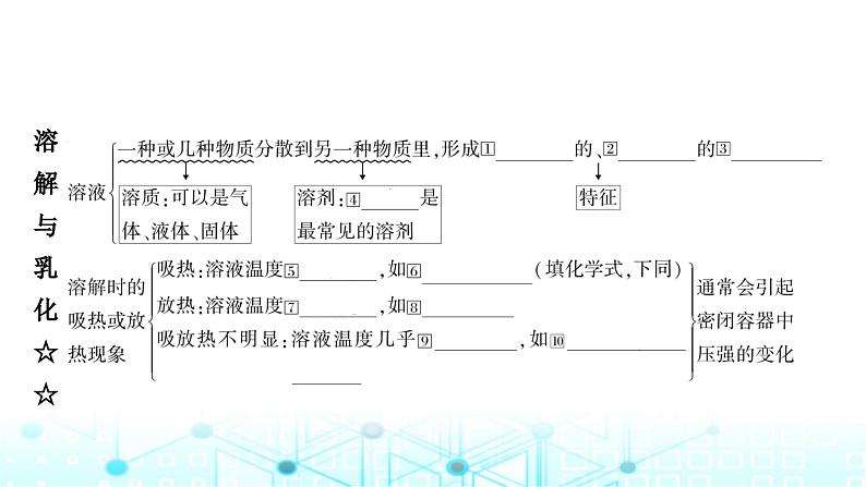 中考化学复习第九单元溶液课件02