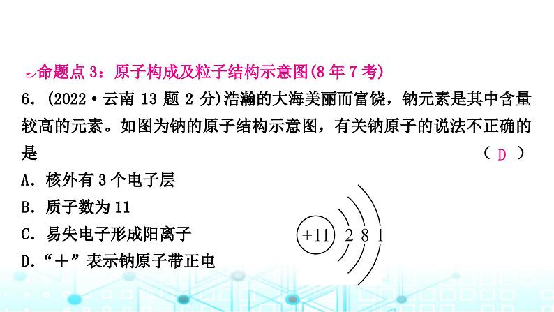 中考化学复习第三单元物质构成的奥秘课件07