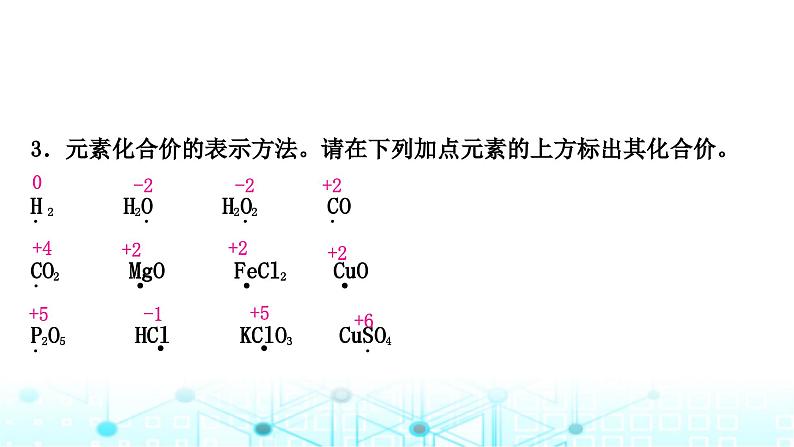 中考化学复习重难突破1化学用语课件第7页