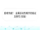中考化学复习重难突破7金属活动性顺序的验证及探究(实验)课件