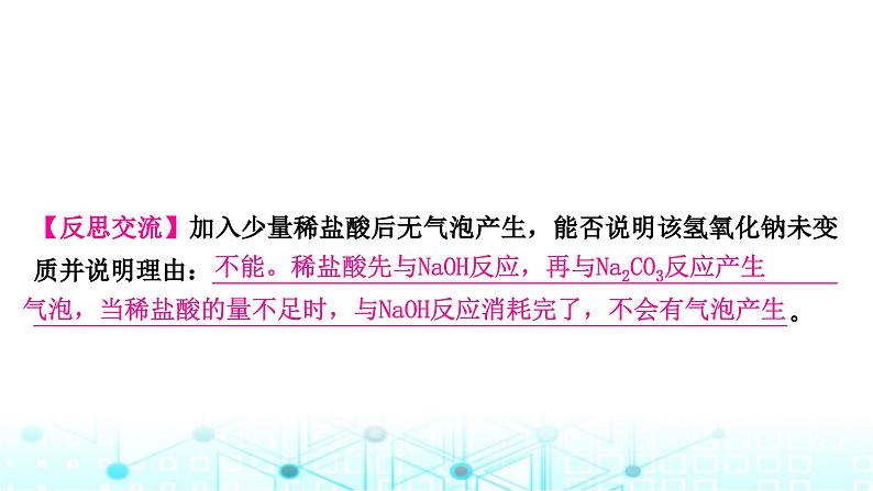 中考化学复习重难突破10碱变质的探究课件05