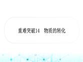 中考化学复习重难突破14物质的转化课件