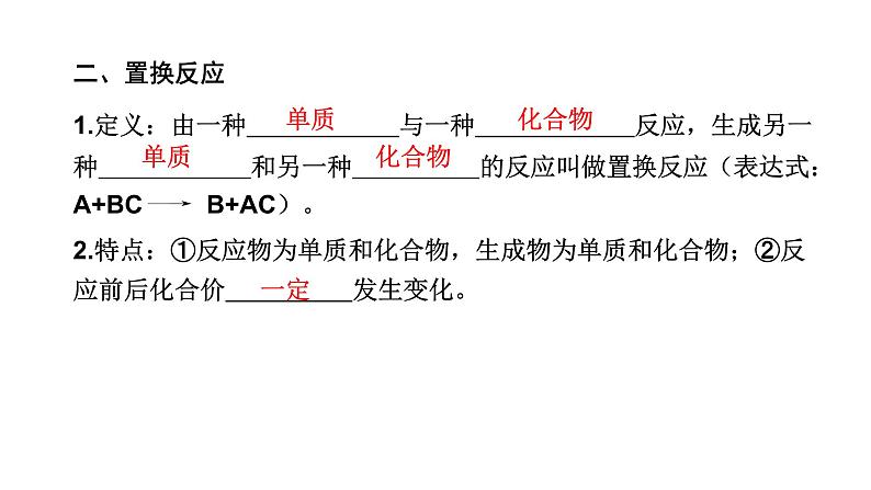 中考化学复习物质的性质与应用考点5金属的化学性质和金属活动性顺序的应用课件第8页
