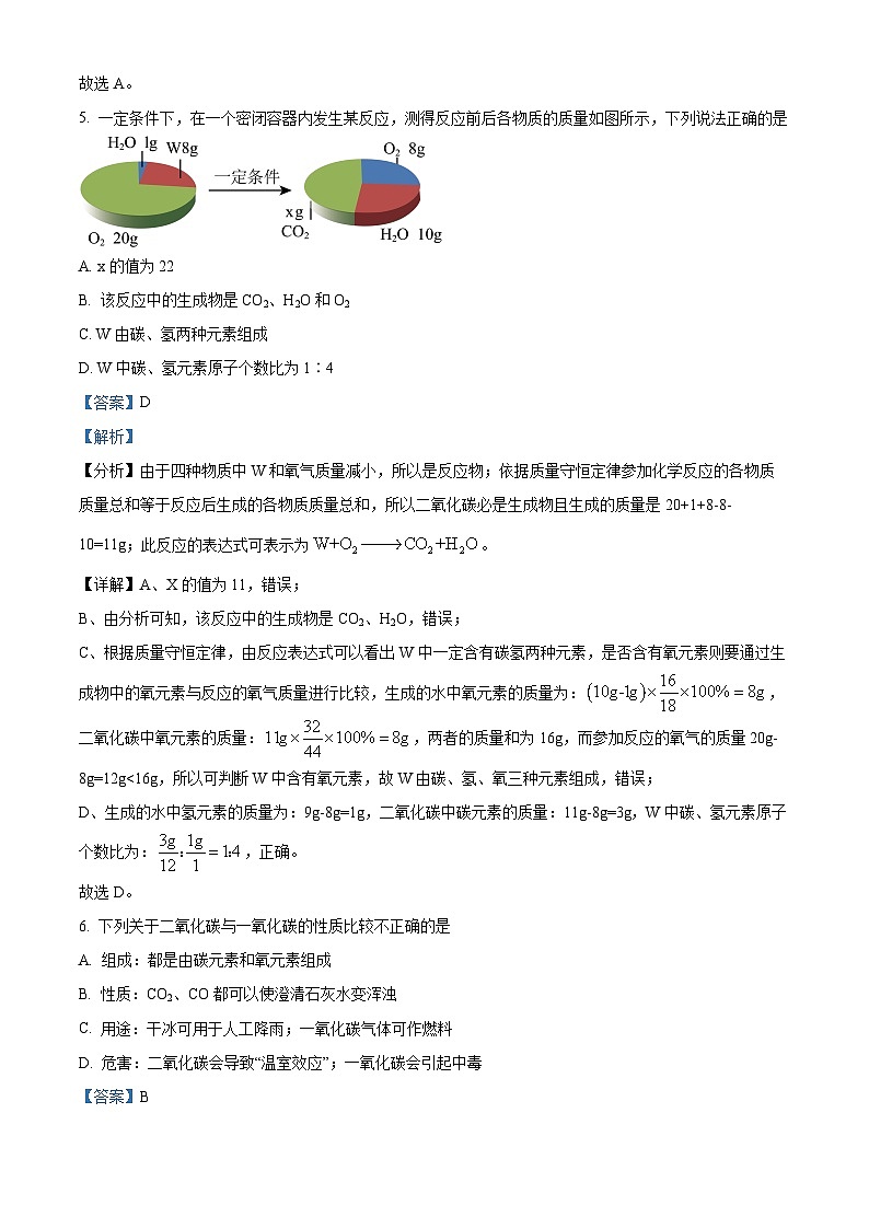 2024年甘肃省武威市古浪县古浪县直滩学校教研联片中考三模化学试题（解析版）第3页