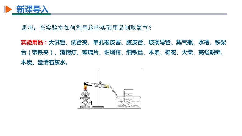 化学人教版九上课件：实验活动1  氧气的实验室制取与性质第3页