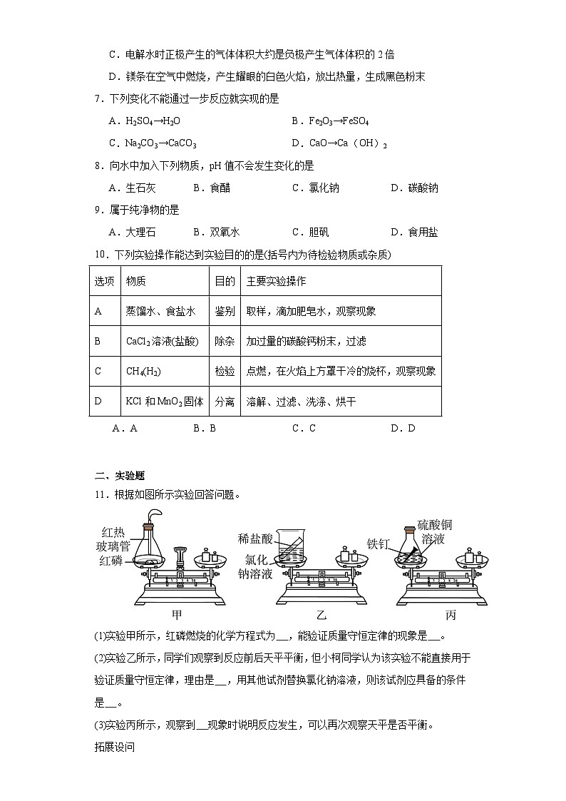 2024年中考化学专题训练——盐和化肥第2页