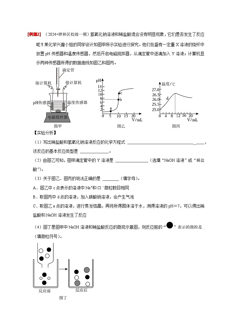 2024年中考化学二轮专项复习核心考点讲解与必刷题型（全国通用）-专题08 坐标图像问题（解析版）第2页