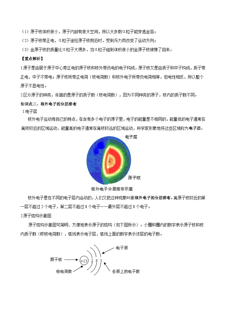 化学（人教版）九年级上册同步课堂讲义：3.2 原子的结构02