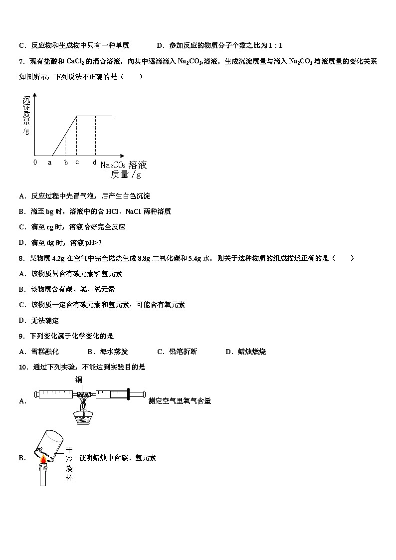 2024年江苏省徐州市铜山区中考一模化学试题03