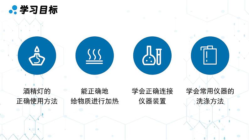 人教版九年级化学上册课件 第一单元 课题2 第二课时 物质的加热 仪器装置的连接与玻璃仪器的洗涤02