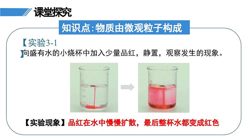 人教版九年级化学上册课件 第三单元 课题1 第1课时 物质由微观粒子构成05