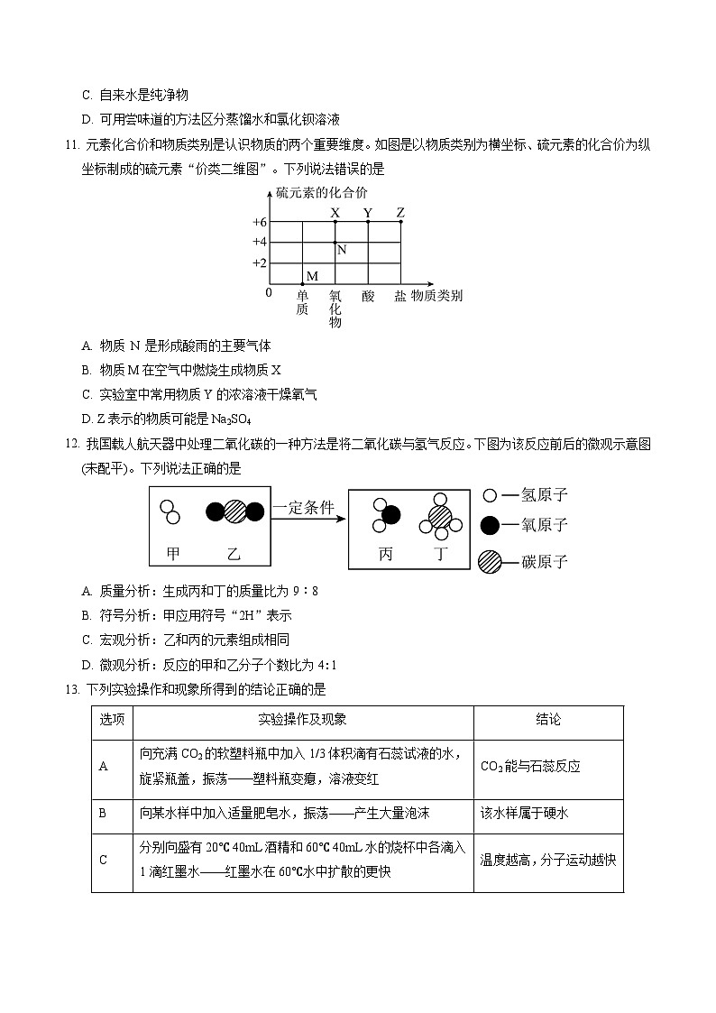 化学（苏州卷）（考试版A4）第3页