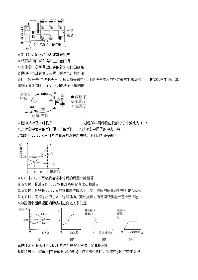15，山东省菏泽市定陶区2023-2024学年九年级下学期期中化学试题02