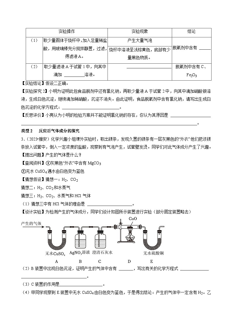 题型04 科学探究题（原卷版）第3页