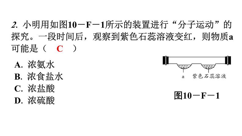 人教版九年级化学第十单元复习课件08