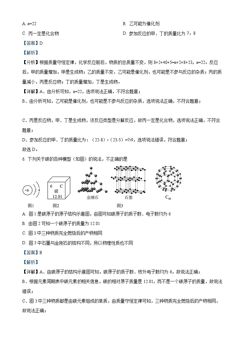 2024年甘肃省武威市南安教研联片中考三模化学试题（学生版+教师版）03