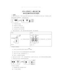 2024北京初三一模化学试题分类汇编：如何正确书写化学方程式