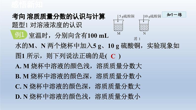 2024九年级化学下册第7章溶液7.3溶液浓稀的表示课件（科粤版）第8页