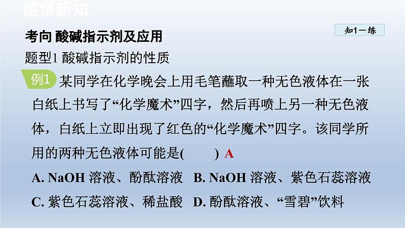 2024九年级化学下册第8章常见的酸碱盐8.1溶液的酸碱性课件（科粤版）07