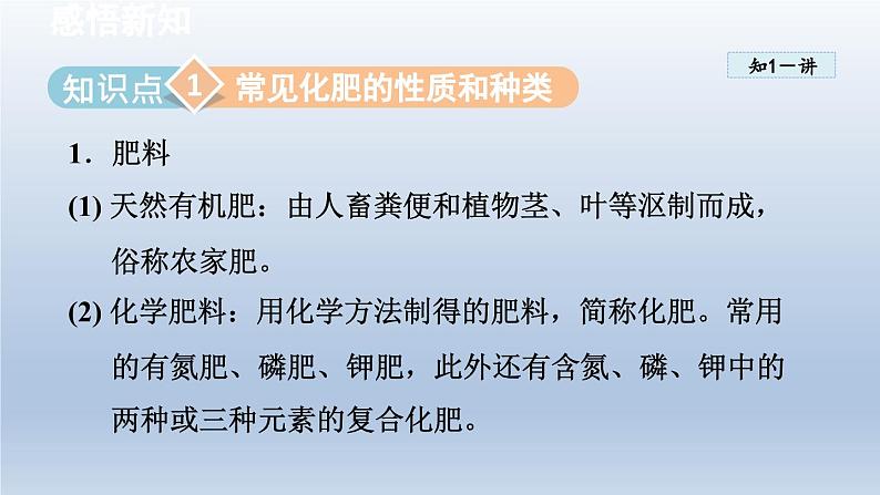 2024九年级化学下册第8章常见的酸碱盐8.5化学肥料课件（科粤版）第4页