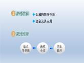 2024九年级化学下册第9单元金属9.1常见的金属材料第1课时课件（鲁教版）