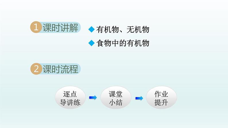 2024九年级化学下册第10单元化学与降10.1食物中的有机物课件（鲁教版）02