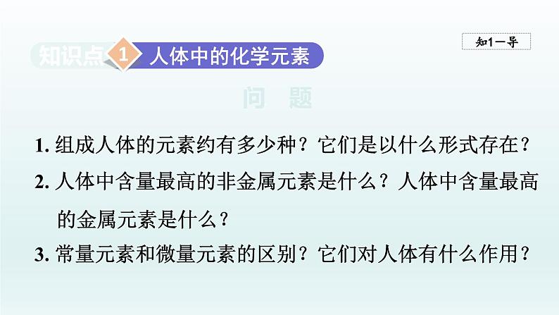 2024九年级化学下册第10单元化学与降10.2化学元素与人体健康课件（鲁教版）05