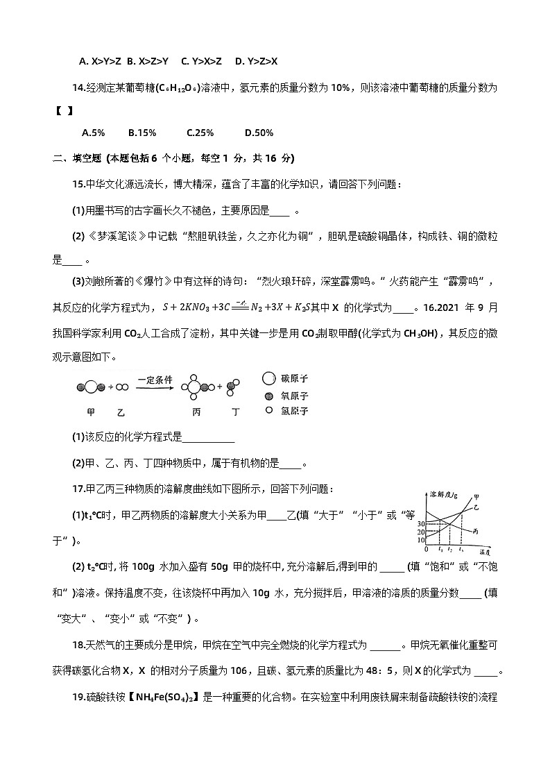 2024年河南省商丘市夏邑县中考二模化学试题第3页