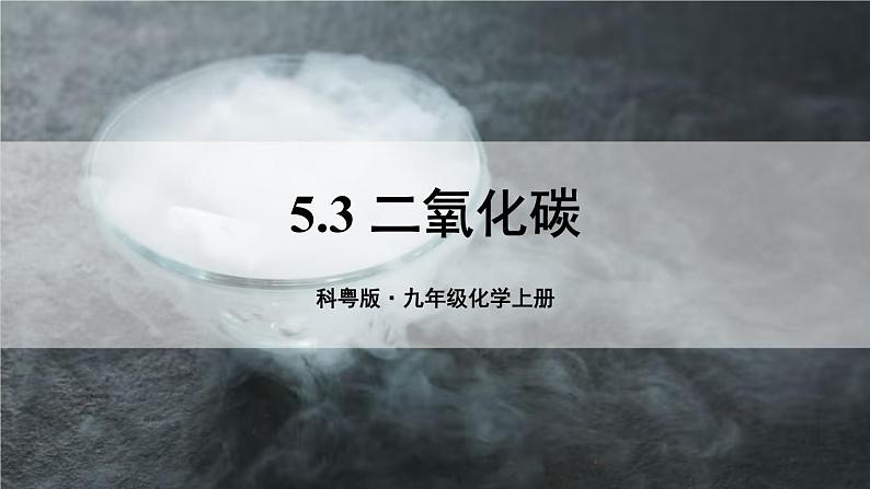 5.3 二氧化碳第1页