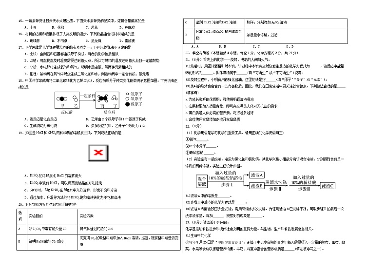 化学（云南卷）（考试版A3）第2页
