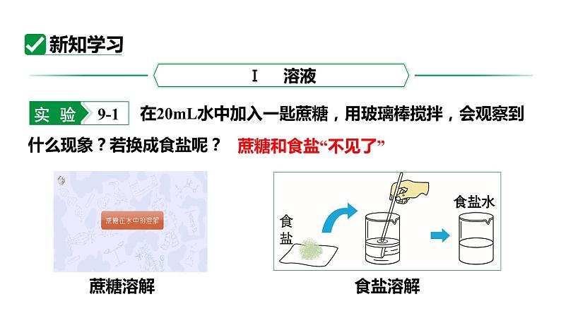 人教版九下化学 第九单元 课题1 溶液的形成 课件06