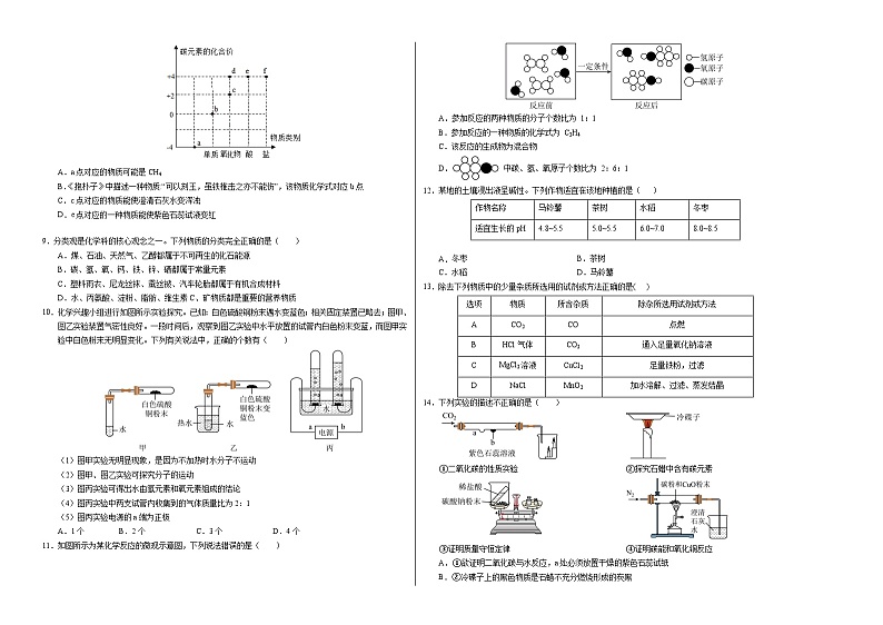 2024年中考化学第二次模拟考试（广州卷）02