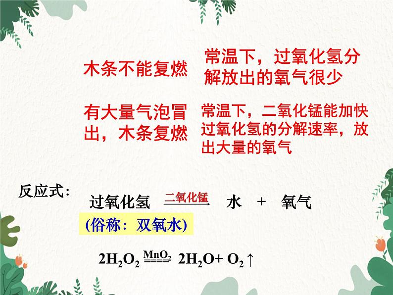 人教版化学九年级上册 第二单元课题3  制取氧气课件第6页