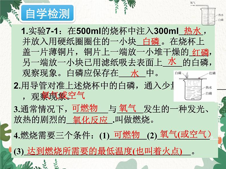 人教版化学九年级上册 第七单元课题1第一课时 燃烧和灭火课件05