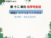 人教版化学九年级下册 第十二单元课题3第二课时 有机合成材料课件