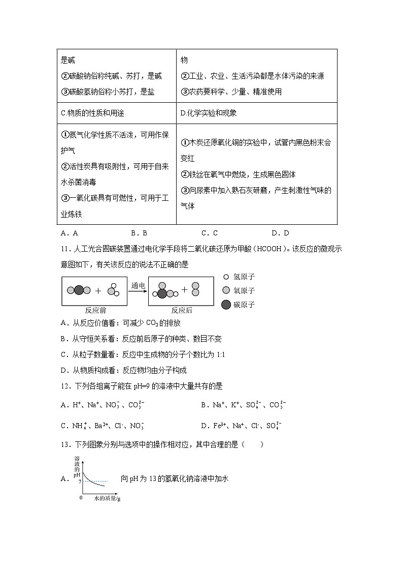 化学（河南卷）-2024年中考考前最后一卷第3页