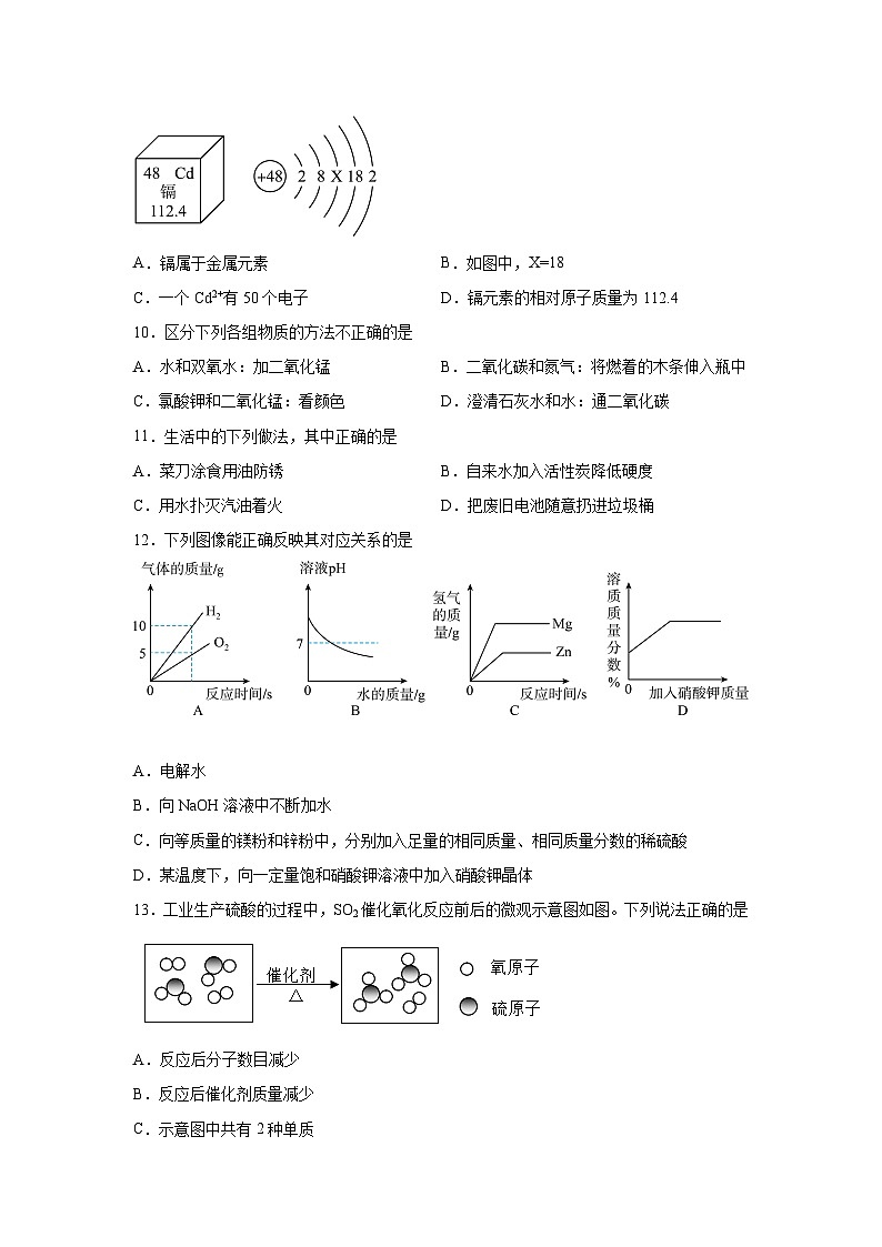 化学（海南卷）-2024年中考考前最后一卷03