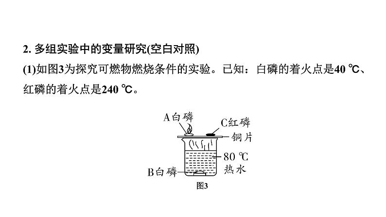 2024成都中考化学二轮复习之中考题型研究 专题二 横向实验归类练（课件）第4页