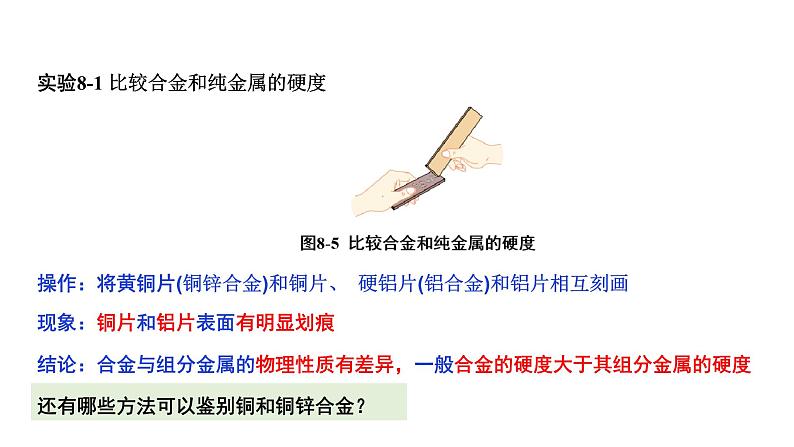 2024成都中考化学复习“四清”回归教材08第八单元金属和金属材料 课件第5页