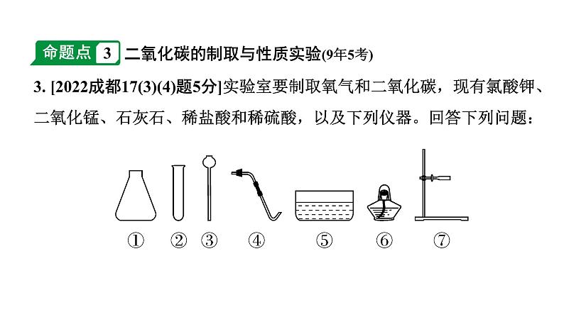 2024成都中考化学中考题型研究 第六单元 碳和碳的氧化物（课件）第6页