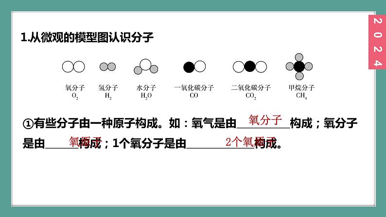 (2024)人教版化学九年级上册（3-1）分子和原子第2课时  分子可分为原子 PPT课件05