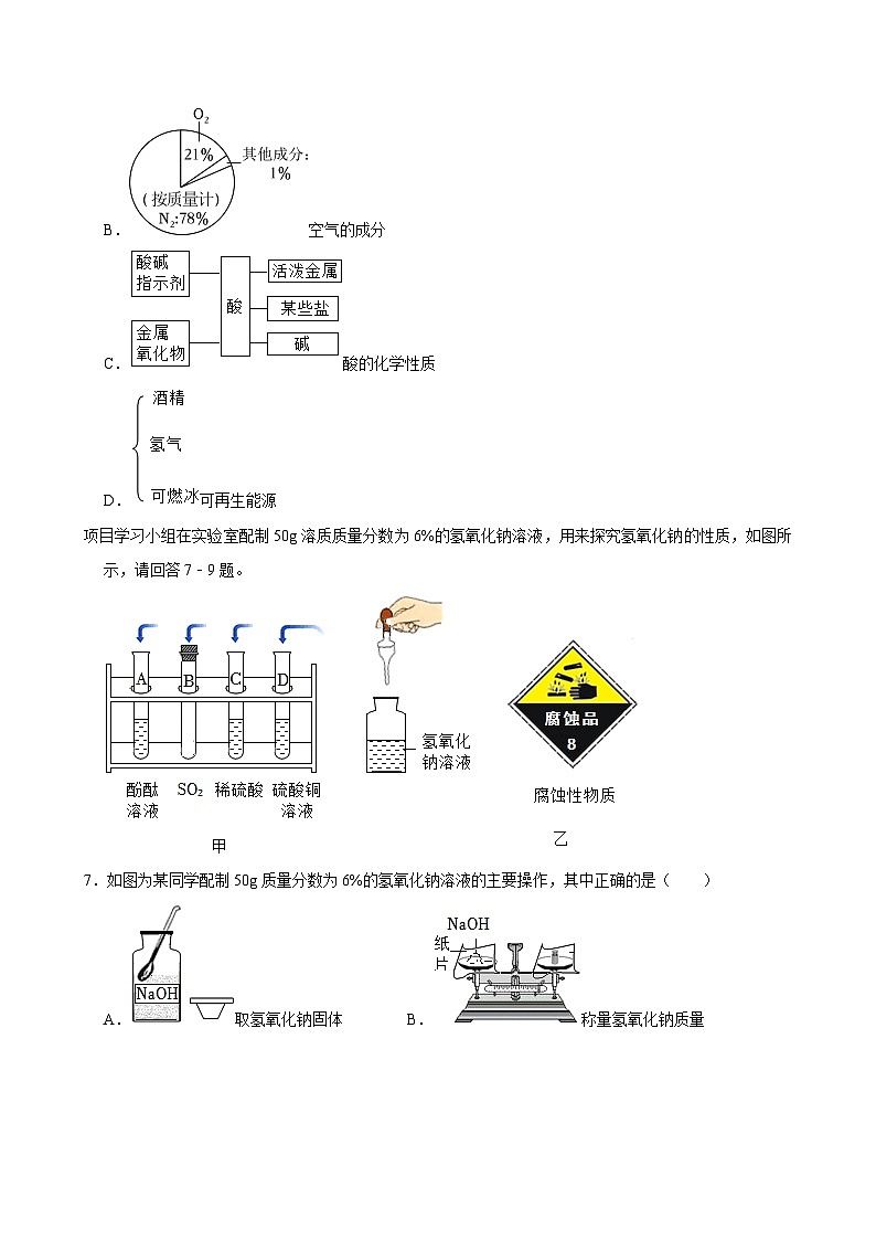2024年广东省东莞市中考化学三模试卷02