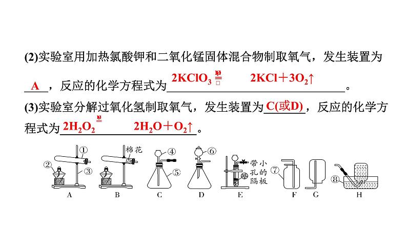 2024福建中考化学二轮中考题型研究 微专题10 常见气体的制取（课件）第5页