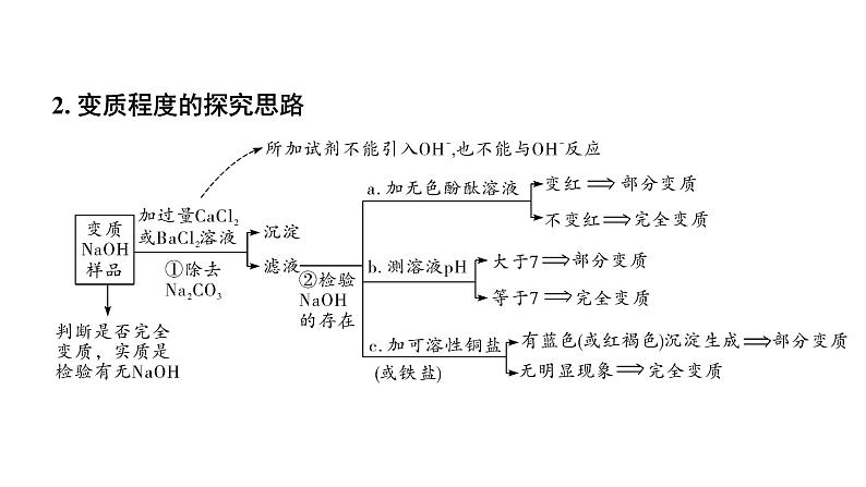 2024福建中考化学一轮复习 微专题8 碱变质的探究（课件）03