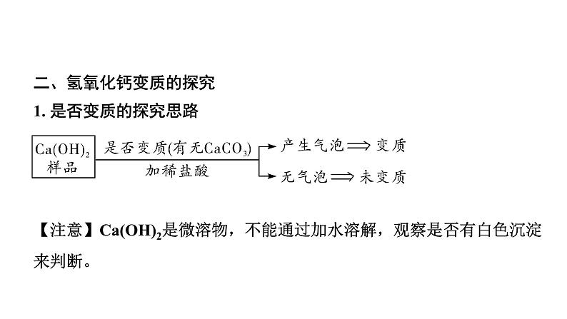 2024福建中考化学一轮复习 微专题8 碱变质的探究（课件）05