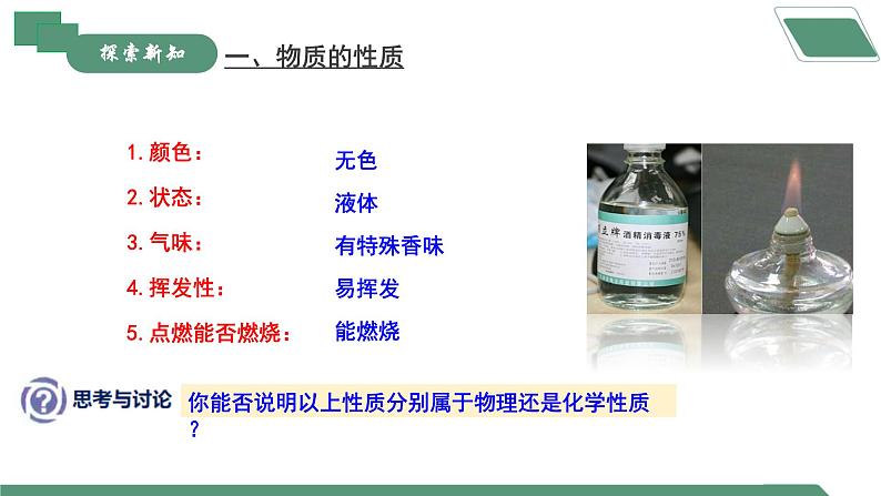 【核心素养】课题1第2课时《物质的变化和性质》课件PPT+教学设计+同步分层练习（含答案和教学反思）04