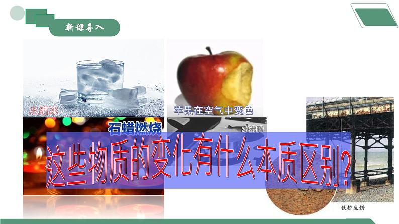 【核心素养】课题1第1课时《物质的变化和性质》课件PPT+教学设计+同步分层练习（含答案和教学反思）03