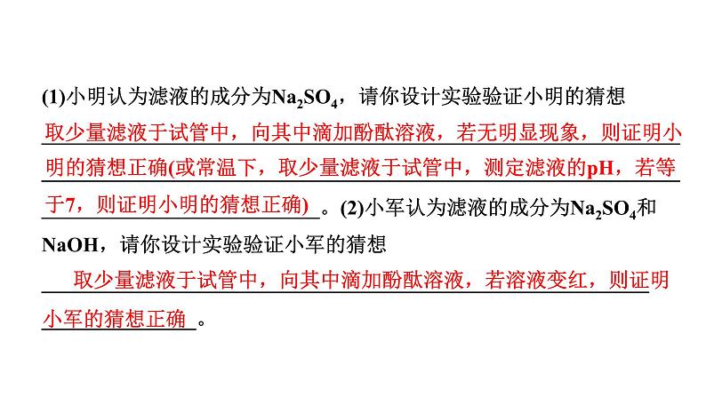 2024海南中考化学二轮重点专题突破 专题六 实验探究题（课件）04