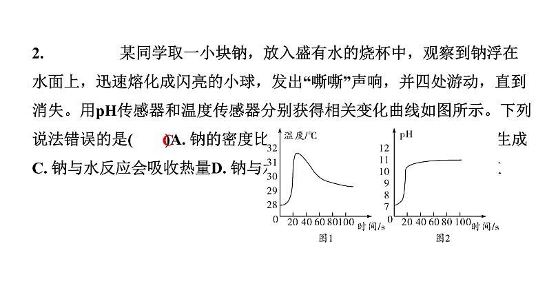 2024海南中考化学二轮重点专题突破 专题五 数字化实验（课件）第7页