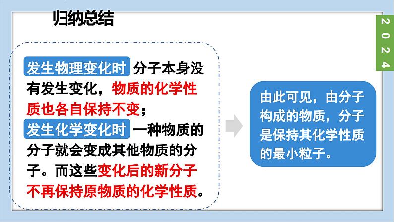 (2024)人教版化学九年级上册（3-1）分子和原子第2课时  分子可分为原子 PPT课件第8页